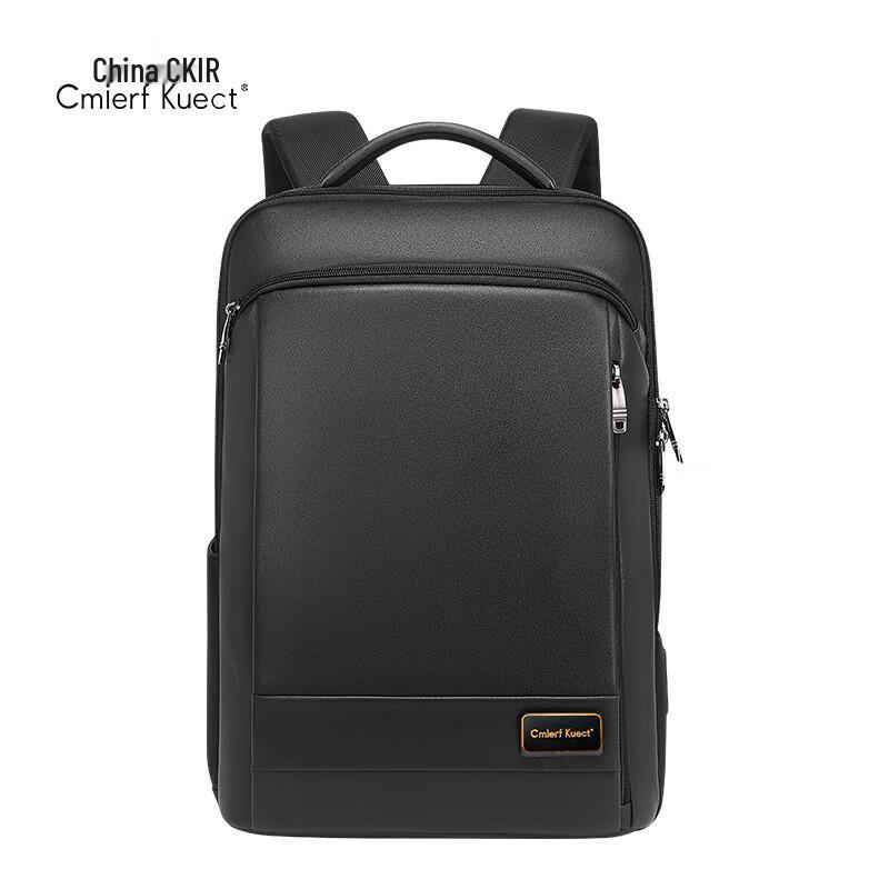Cmierf Kuect Модный рюкзак для ноутбука из микрофибры и кожи 15.1-16 inches