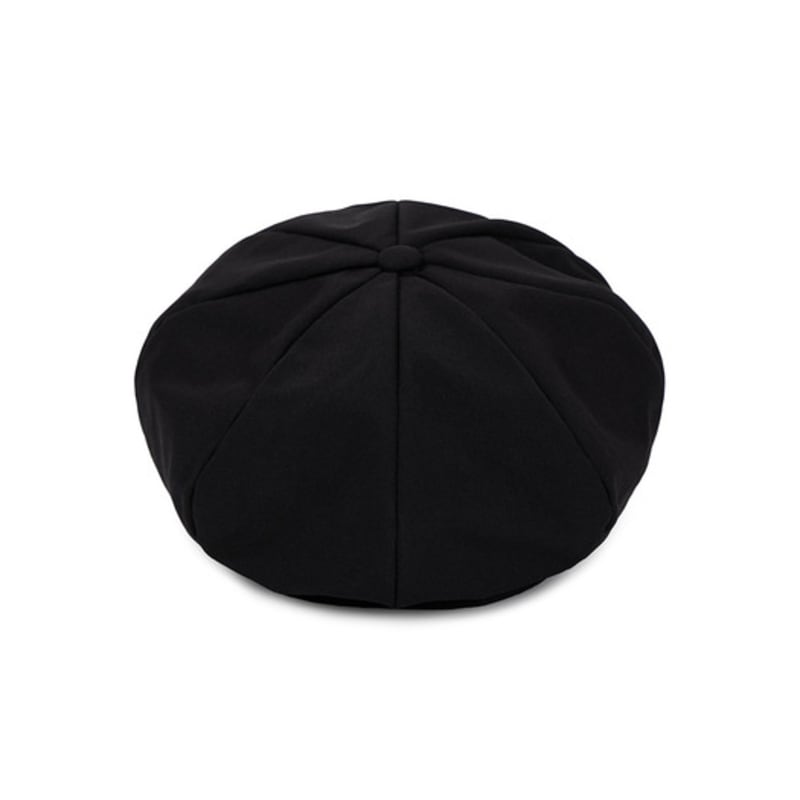 VARZAR VA Studded Newsboy Cap Black
