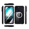 Waterproof Shockproof Magnetic Case for iPhone 16 Pro Max