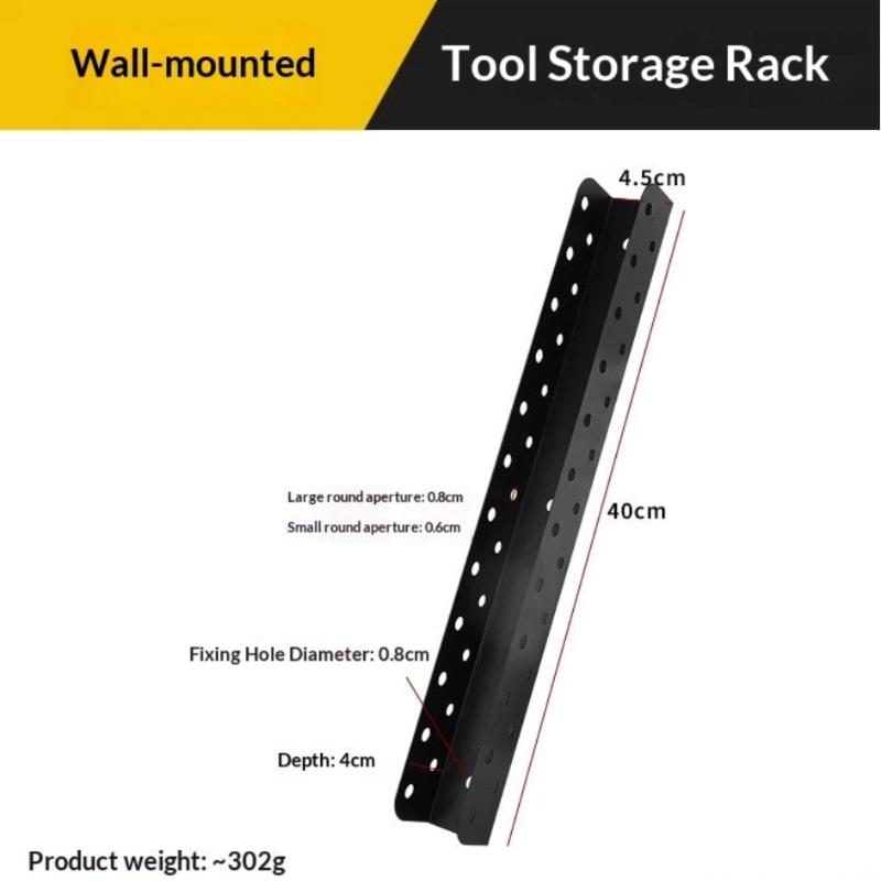 1Pcs Wall-Mounted Hardware Tool Storage For Hex Cross Screw Driver Rc Tools Storage Base Stand Screwdriver Organizer Tool