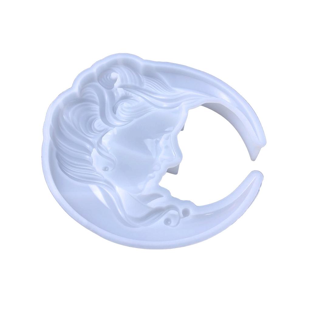 Flower Shape Silicone Mold for Jewelry Stroage Box Tabletop Scented Candle Resin Molds 3D Earring Holder Molds DIY Craft