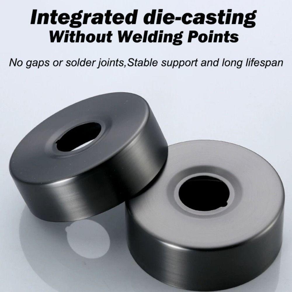 1PC Grey Black Stainless Steel Shower Arm Flange Replacement Wall Split Flange Faucet Decorative Cover Kitchen Accessories