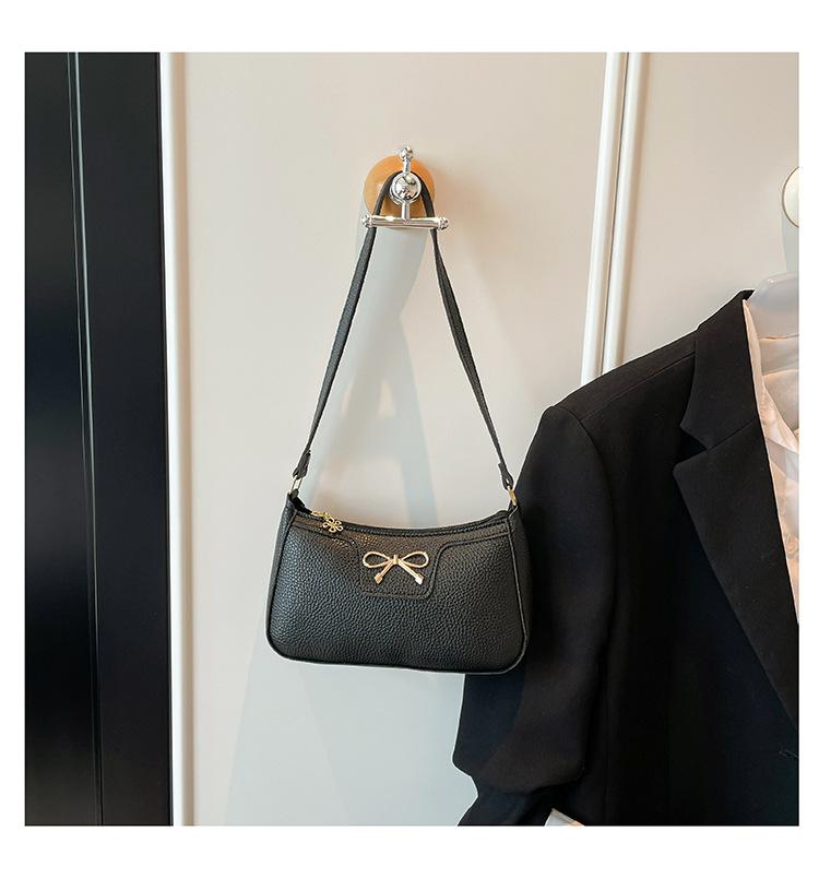 New Arrival Ladies Bow Design Underarm Shoulder Bag Fashi Persality Commute Bag