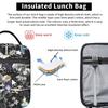 Sebastian Solace Insulated Lunch Bag for Men Women  Food Bag Portable Thermal Cooler Lunch Boxes For School Office