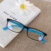 Square Anti Blue Light Glasses Women Men Luxury Brand Designer Trend Myopia Prescription Optical Eyeglasses Frame Plain Spetacle