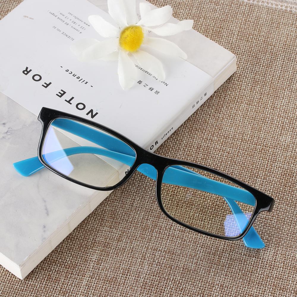 Square Anti Blue Light Glasses Women Men Luxury Brand Designer Trend Myopia Prescription Optical Eyeglasses Frame Plain Spetacle