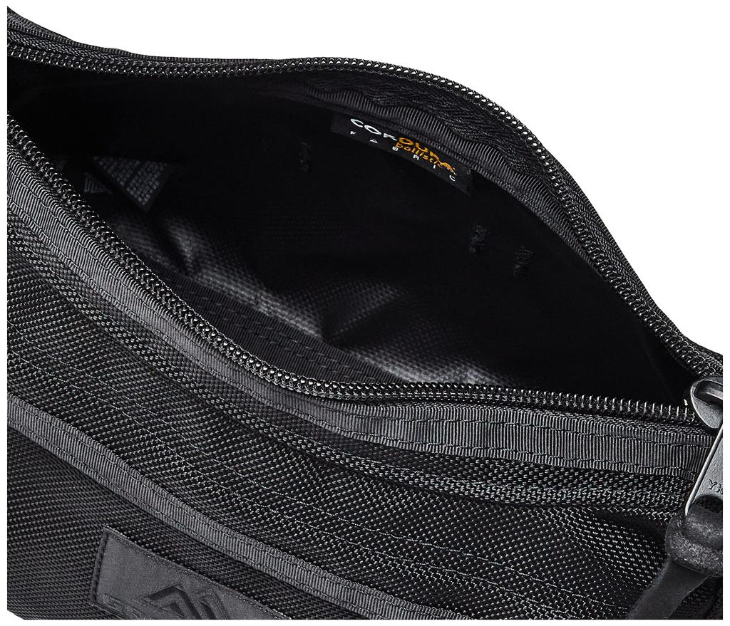 [Gregory] Herren Umhängetasche Teeny Satchel Cordura Ballistic Schwarz