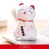 Ceramic Lucky Cat Ornament - Small/Medium Size for Home, Car, or Living Room Decoration - Cute Pet Gift