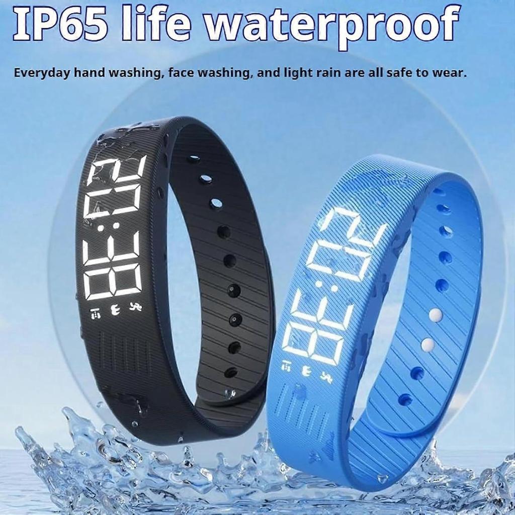 2026 Vibrating Alarm Band for Deep Sleep - Silent Alarm Clock Bracelet