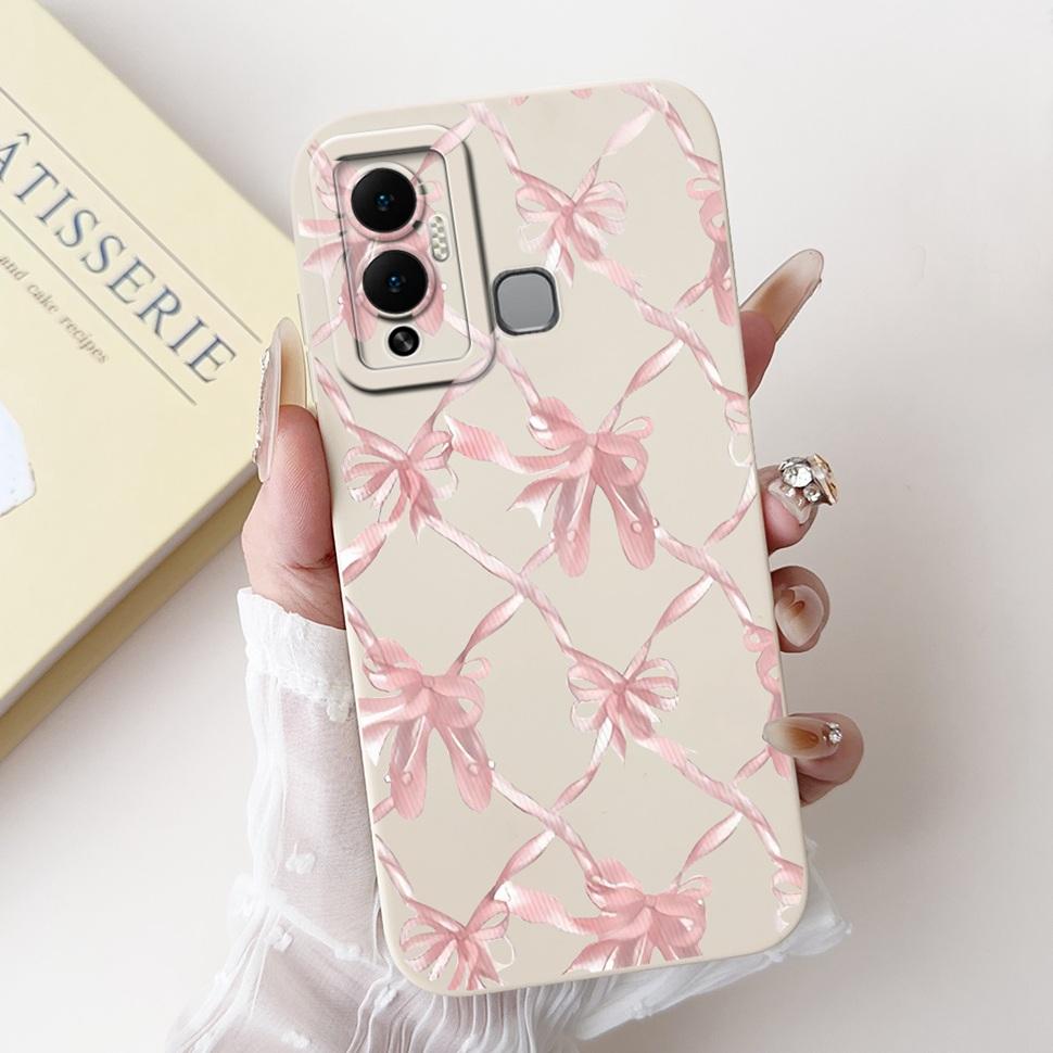 For Infinix Hot 12 Play Case Lovely Panda Painted Soft Silicone Phone Cover Case For Infinix Hot 12 Hot12 Play Fundas Capa Bags