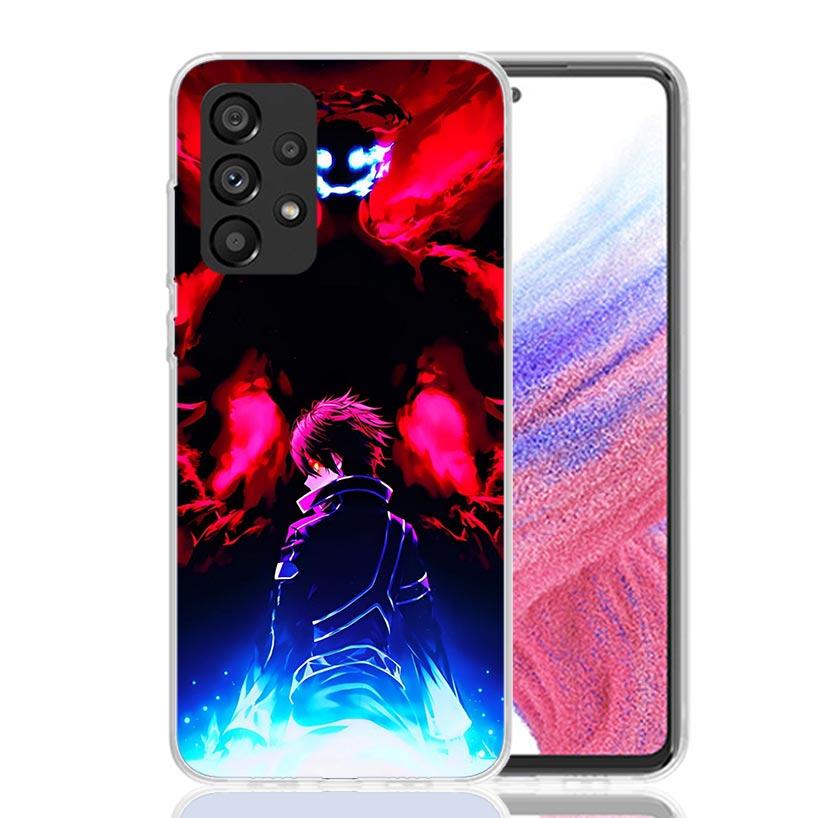 Sword Art Online Kirito Phone Case For Samsung Galaxy A17 A16 A14 A15 A13 A57 A56 A54 A55 A53 A37 A36 A34 A35 A33 A26 A24 A25 A2