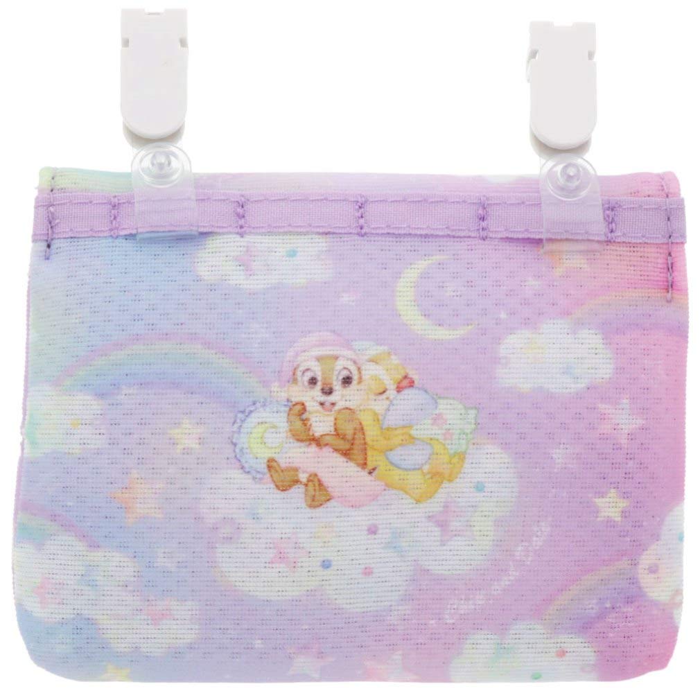 Sunstar Stationery Disney Washable Pocket Pouch Kiyola Chip and Dale S2289237