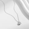 1CT Prong Setting Moissanite Necklace D color VVS1 Lab Diamond Pendant For Women 925 Sterling Silver Wedding Jewelry