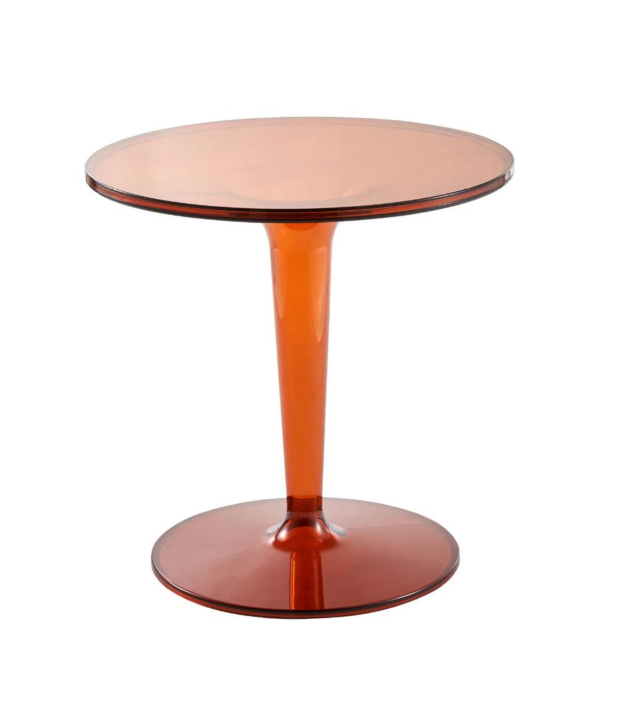 Nordic Simple Transparent INS Coffee Table - Round Acrylic Side Table, Removable Plastic, Compact for Small Spaces