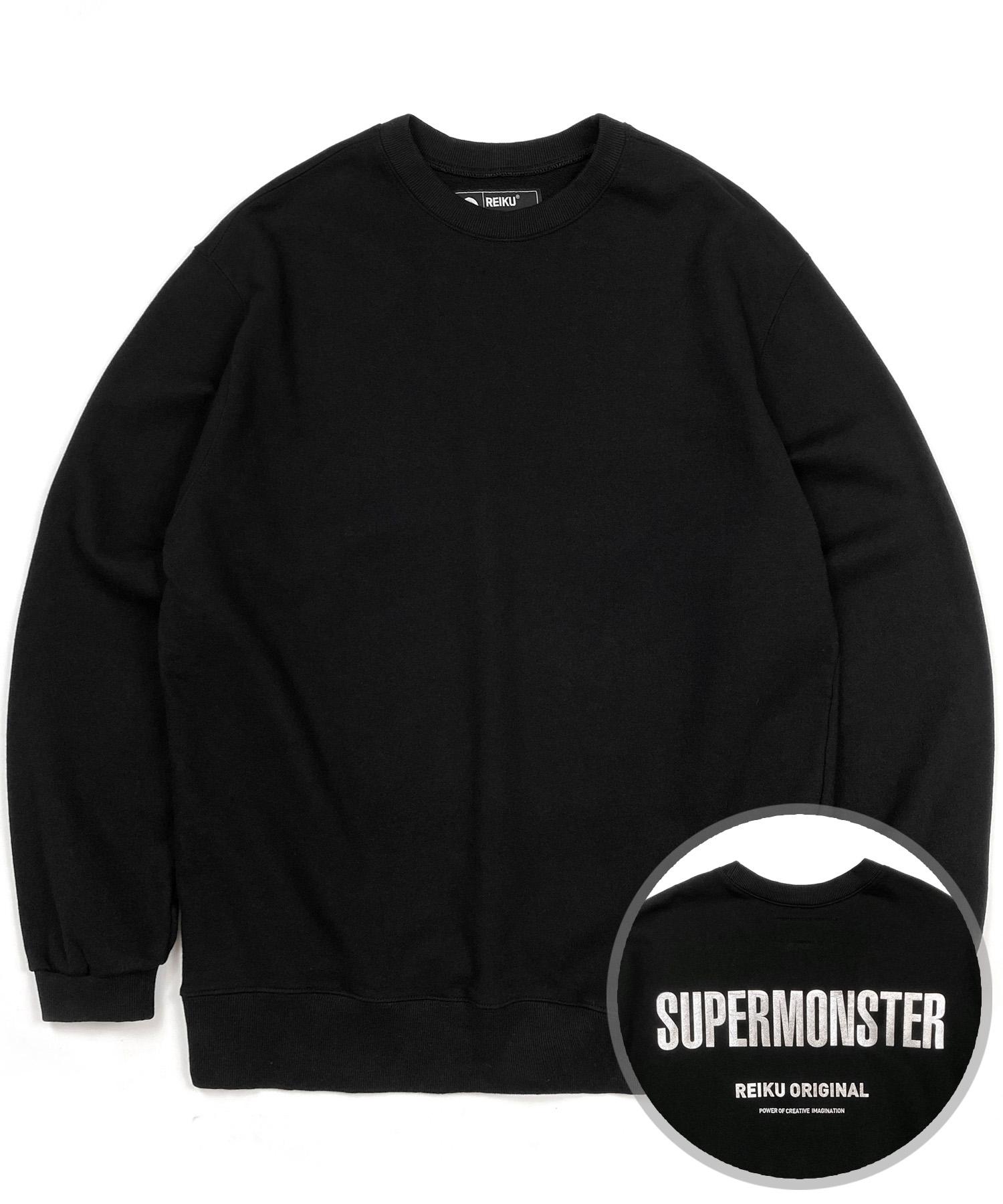 Свитшот Reiku Rk Silver Sm Mtm-Hq Black Bk Black/L
