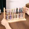 Storage Shelf Jewelry Display Stand Vintage Bracelet Frame Wooden Storage Rack  Living Room