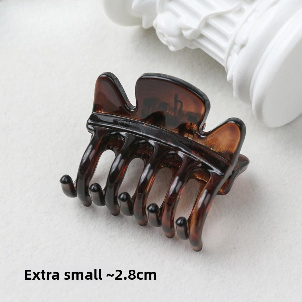 Mini Hair Grab Trend High Ponytail Grab Clip Braided Hair Side Clip Simple Matte Glossy Top Clip