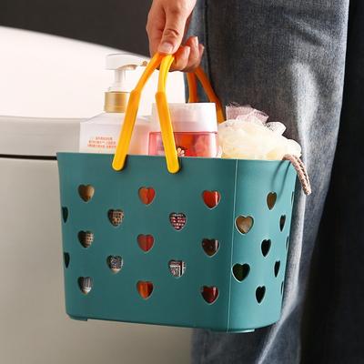 With Handles College Dorm Organizer Large Capacity Drainage Toiletry Basket Shower Basket