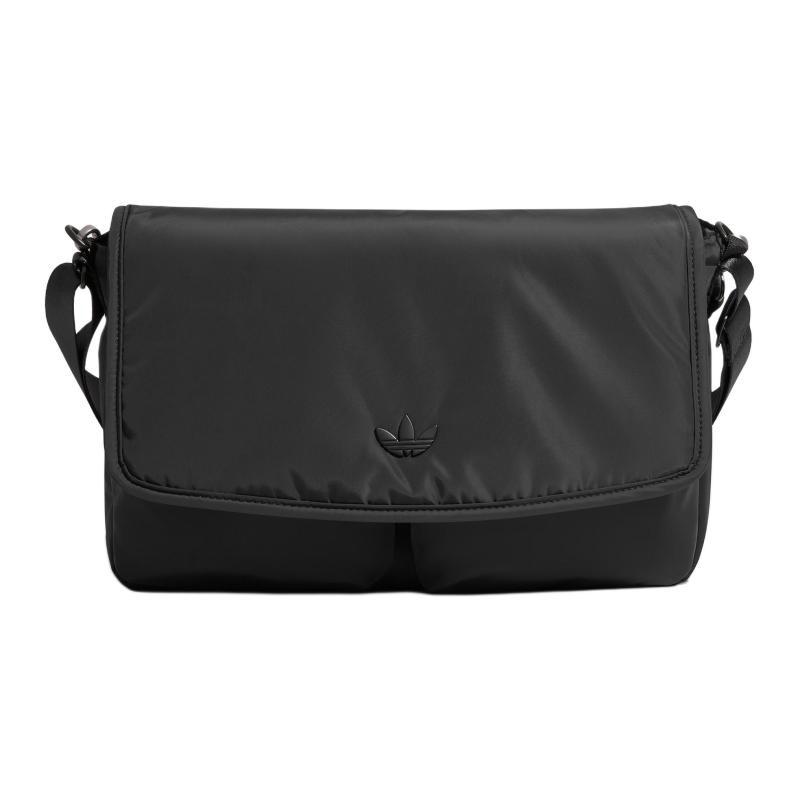 Adidas Geantă poștală Crossbody Originals Poliester Reciclat Unisex Negru Adidas KS0763