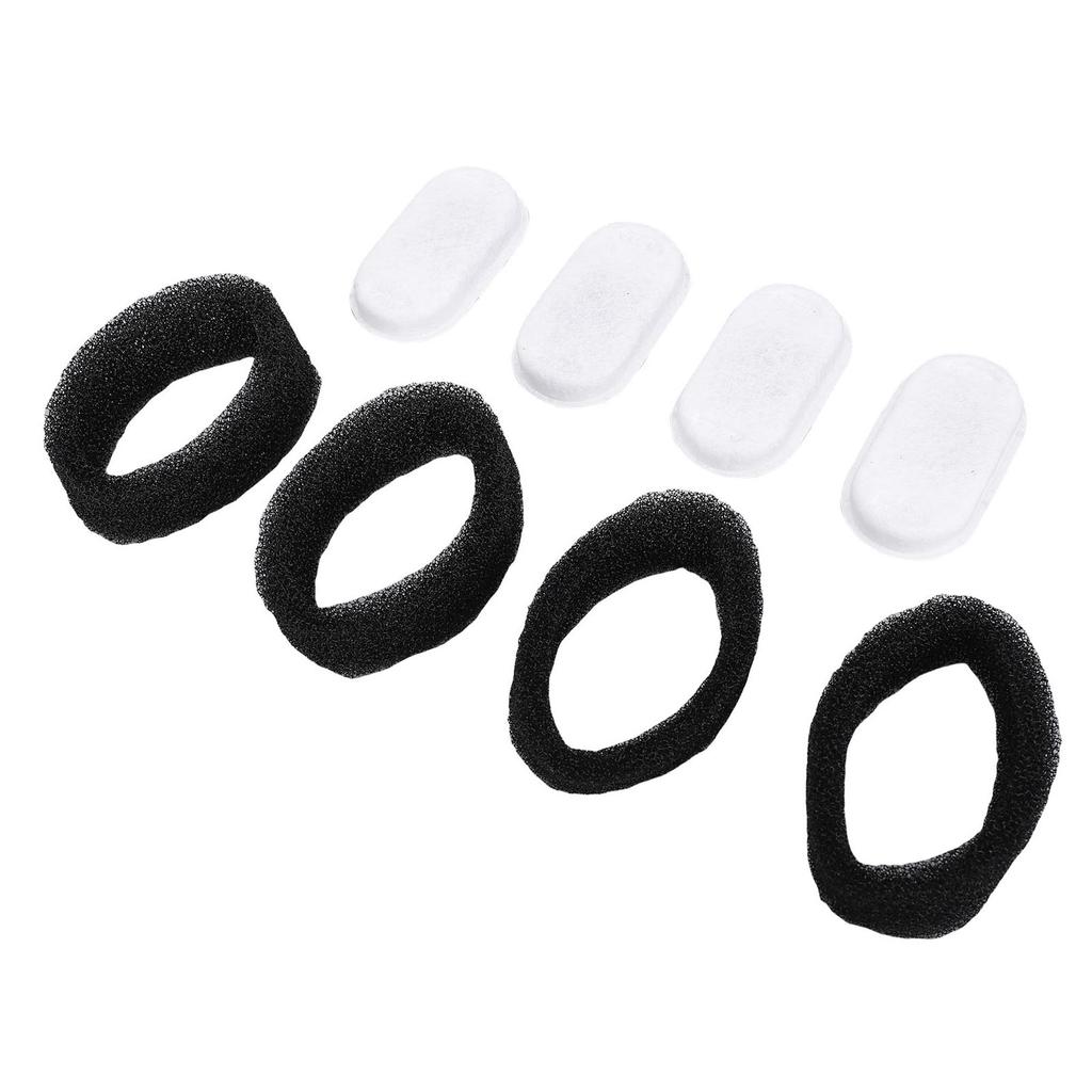 Cat Water Fountain Filters Carbon Cloth Pet Water Dispenser Fountain Replacement Filter with Sponges Style 1