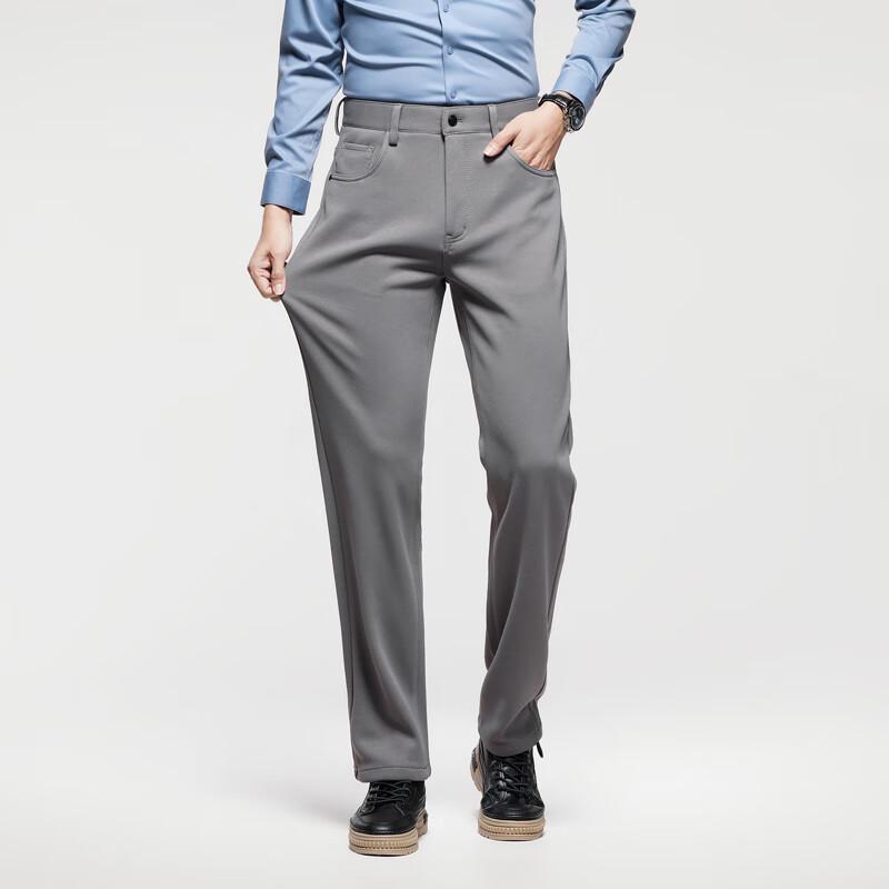 Firstview Men's Versatile Business Casual Wool Trousers