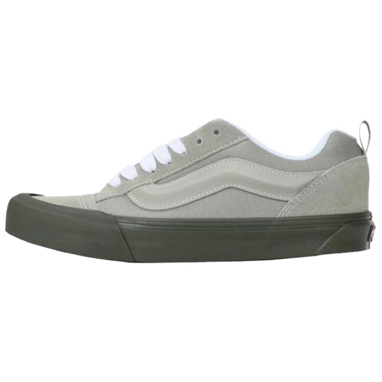 Vans Knu Skool Comfortable Soft Durable Low-Top Skate Shoes Unisex Sneakers Gray VN000D22ZUJ