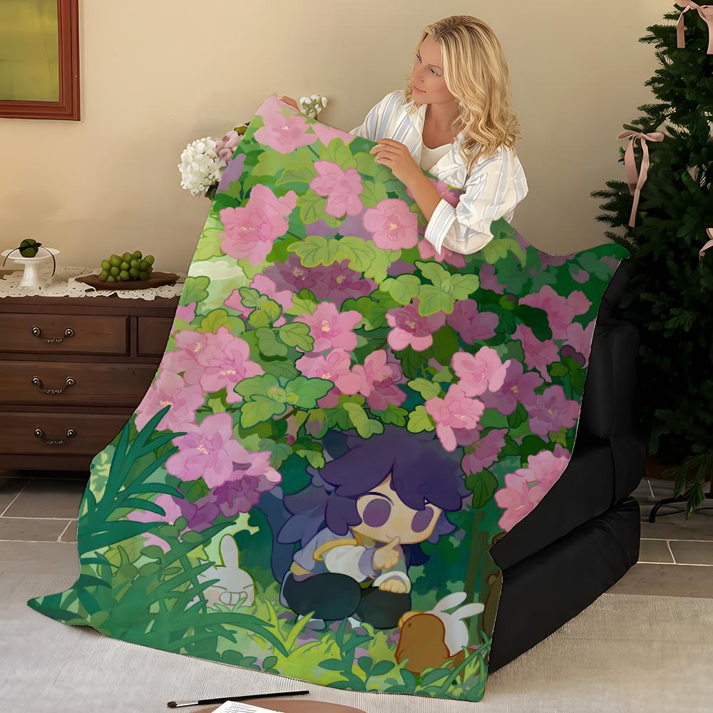 Animation L-Luo X-Xiaohei Throw Flannel Blanket, Soft Warm, Durable & Washable cute Cool