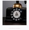 European Retro Telephone Ornament for Living Room, Wine Cabinet, TV Cabinet, or Office Display.