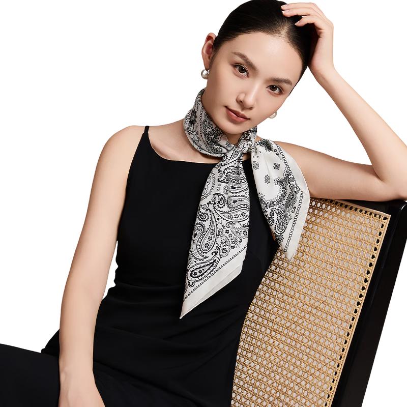 Shanghai Story 100% Mulberry Silk Scarf
