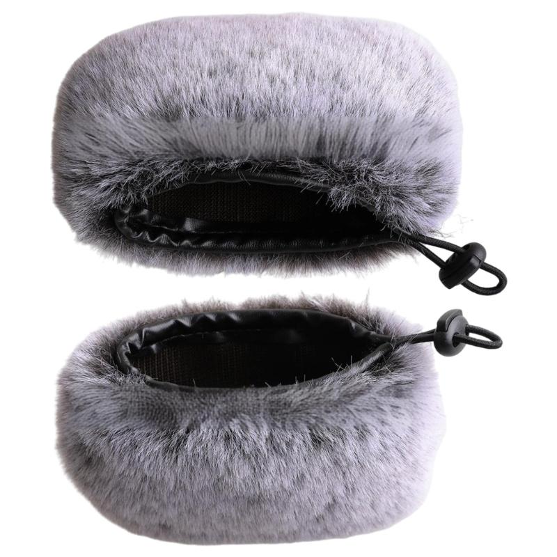 Furry Microphone Windscreen for PCM-D10 Recorder Outdoor Microphone Cover Windscreen Furry for Small Microphones