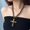 2025 High-End Gothic Punk Necklace: Y2K Dark Style Clavicle Chain for Women