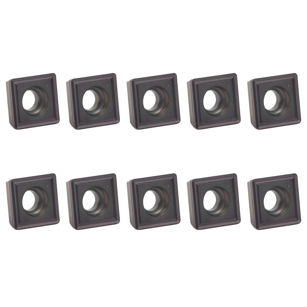 10Pcs Carbide Turning Inserts Indexable Coated for Wood Milling CNC Lathe Tools SPMG110408?DG