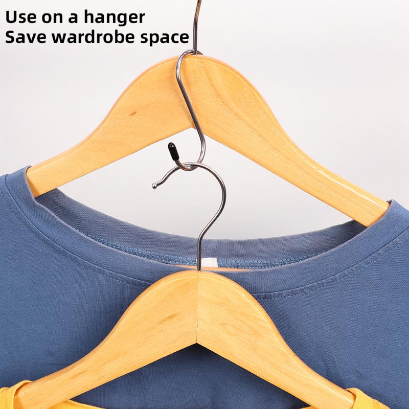 4pcs Stainless Steel S-Shape Hook Kitchen Bedroom Multi-function Railing S Hanger Hook Clasp Holder Hooks Hanging Storage Tools