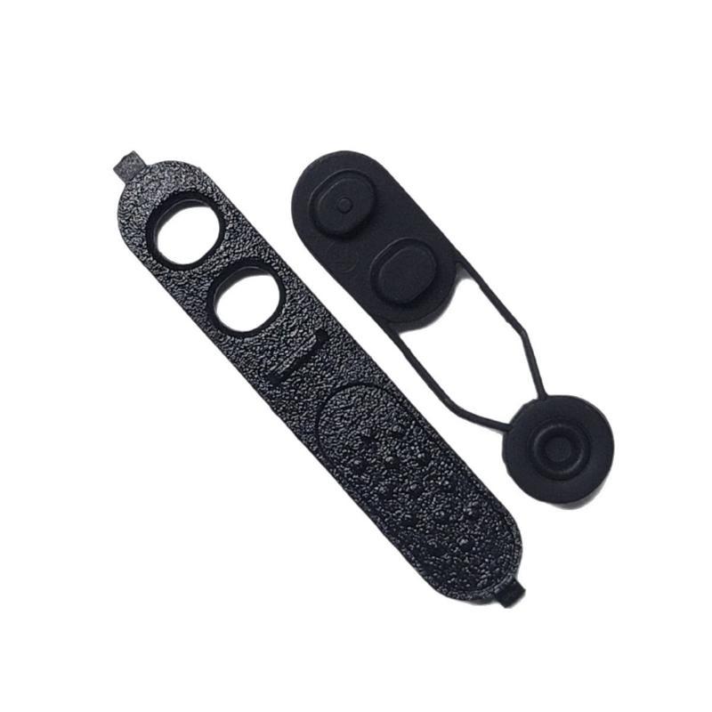 1Set Ptt Button Lock And Ptt Rubber Key For Cp2000 Dp1400 Portable Walkie Talkie Repair Kit Radio Accessory