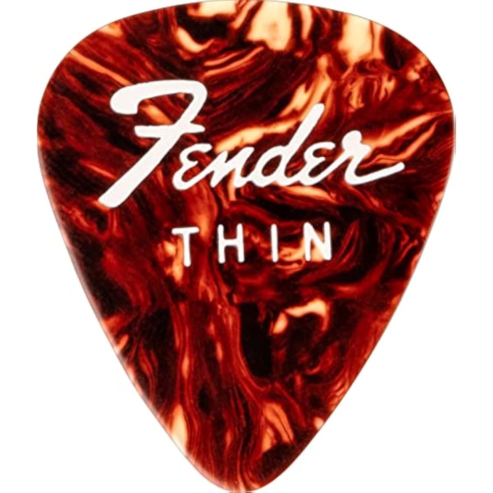 Fender/Fine Electric Pick Tin - 12 Pack Fenders [12 Pick Cans]
