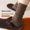 Women's Autumn and Winter Thickened Warm Wool Medium Tube Pile Socks