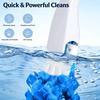 Modern Minimalist Disposable Toilet Brush Set With Cleaning Liquid For Home Bathroom Cleaning Supplies