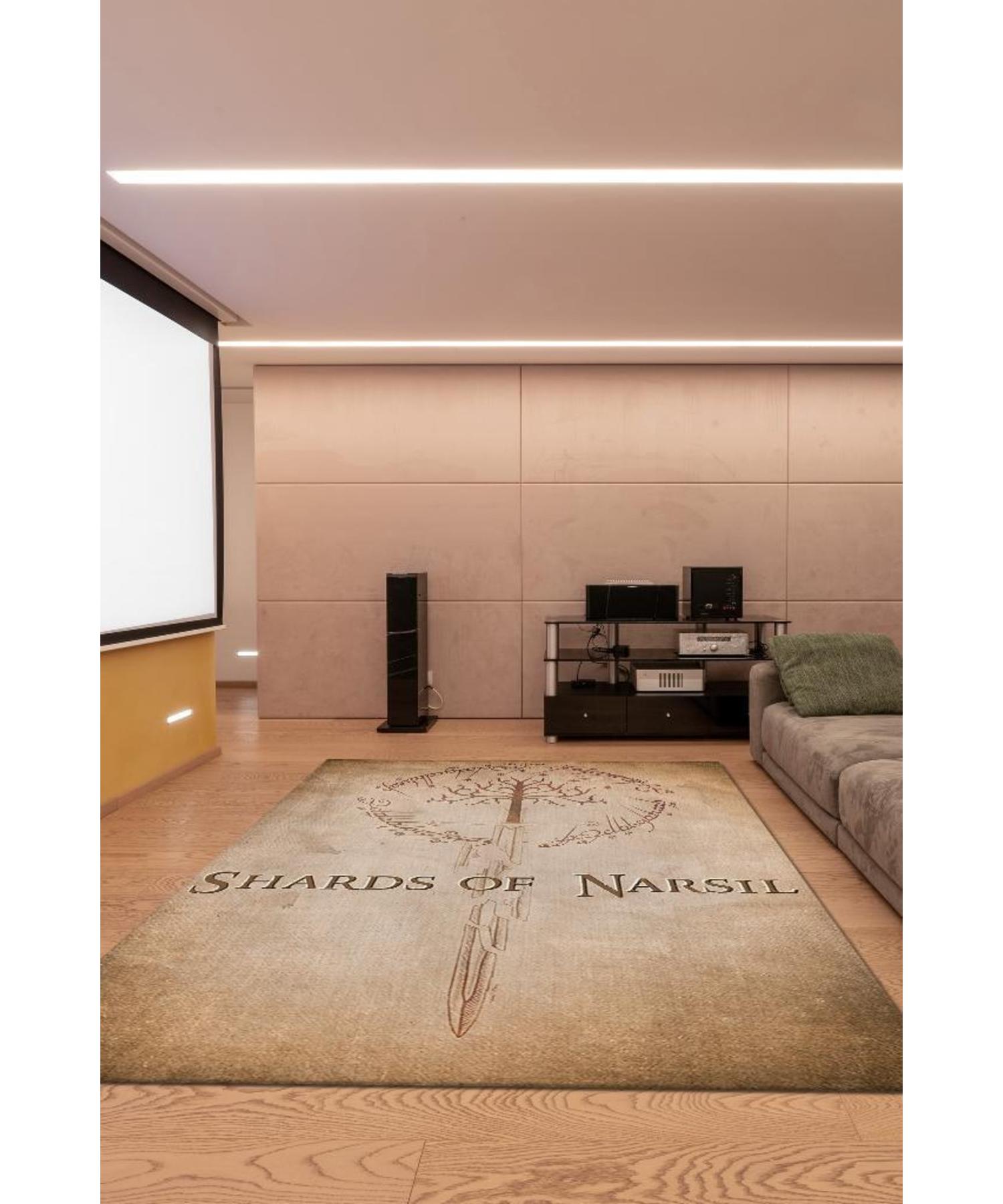 

Narsil Sword Woven Base Washable Non-Slip Lord of the Rings Movie Rug