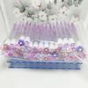 50PCS Reusable Eyelash Brush Tubes Eyebrow Brush Eyelash Wands Replaceable Dust-proof Cleaner Storage Tubes Makeup Tool