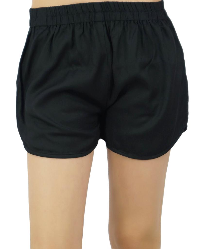 Bimba Womens Black Buttondown Pj 2-Piece Set Shirt & Shorts Night Dress-10