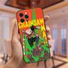 Japānas karikatūra Anime motorzāģa vīrieša tālruņa korpuss iPhone 13 Pro Max XR XS Max 6s 7 8 Plus 12 Mini 11 Pro Max mīksts TPU vāciņš Funda