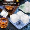 Moule à glaçons en silicone - Grenade à main et bâtonnet de glace losange pour whisky