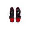 Air Jordan 1 Low GS Bred Toe Dětské tenisky Gym-Red Bílá Černá 553560-612
