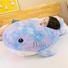 New Camouflage Shark Doll Plush Toys Big Shark Pillow Cushion Whale Doll Rag Doll Gift