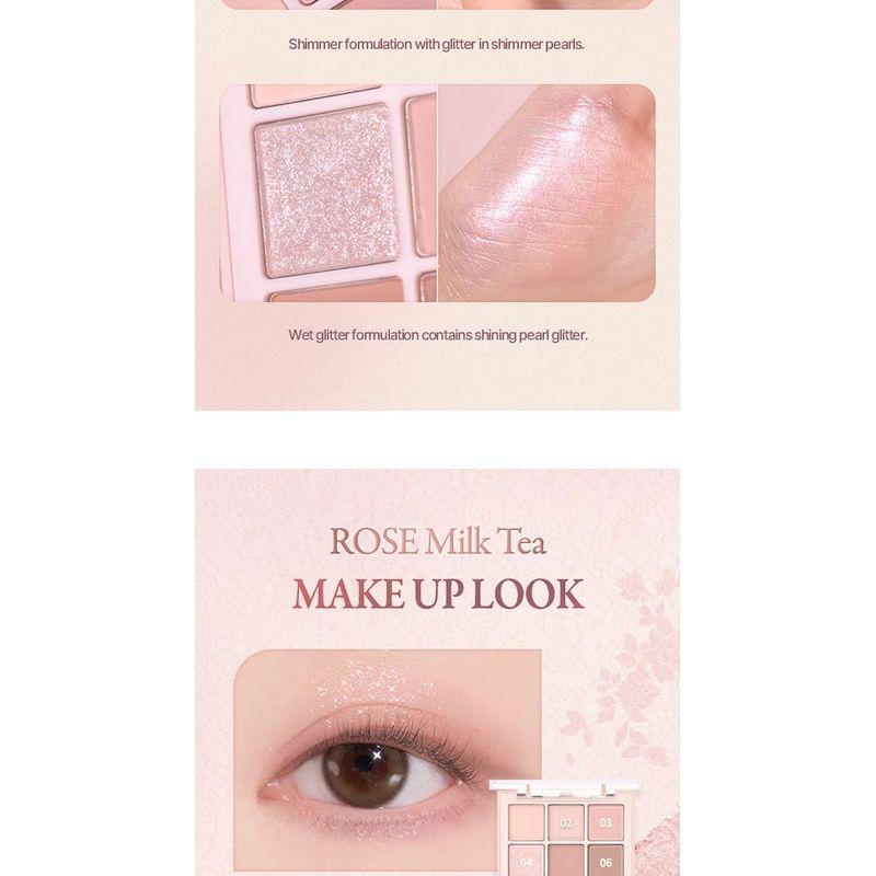 dasique - Shadow Palette Rose Milk Tea Collection