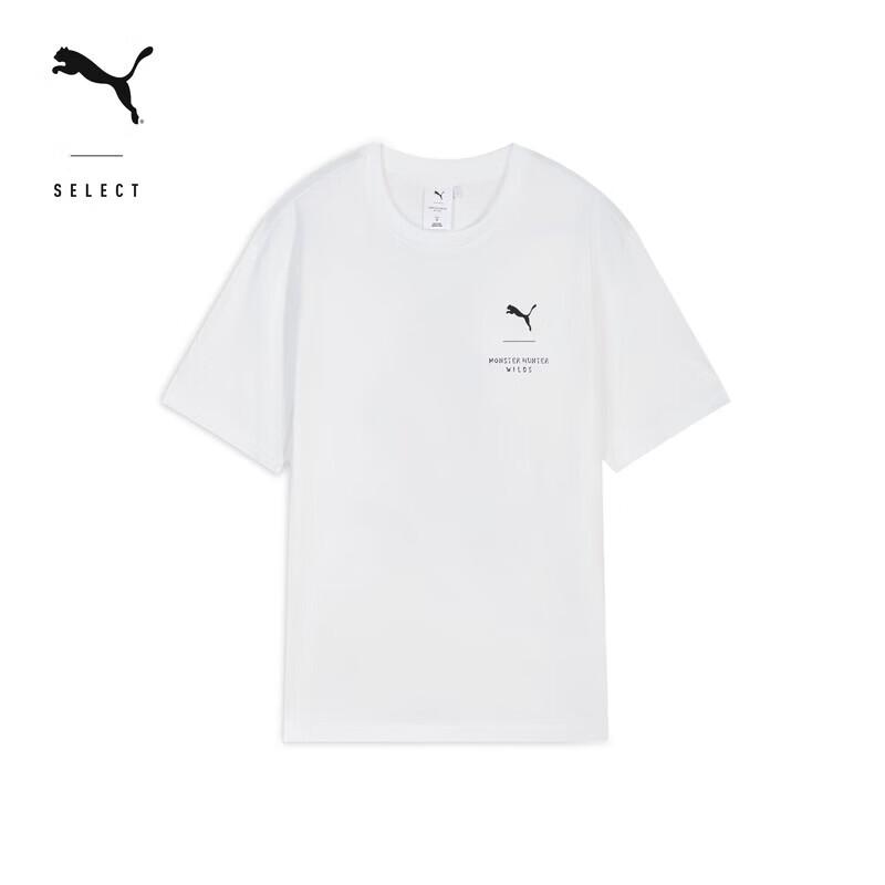 PUMA Monster Hunter Wilds Ailou Cat Print Unisex T-Shirt XL