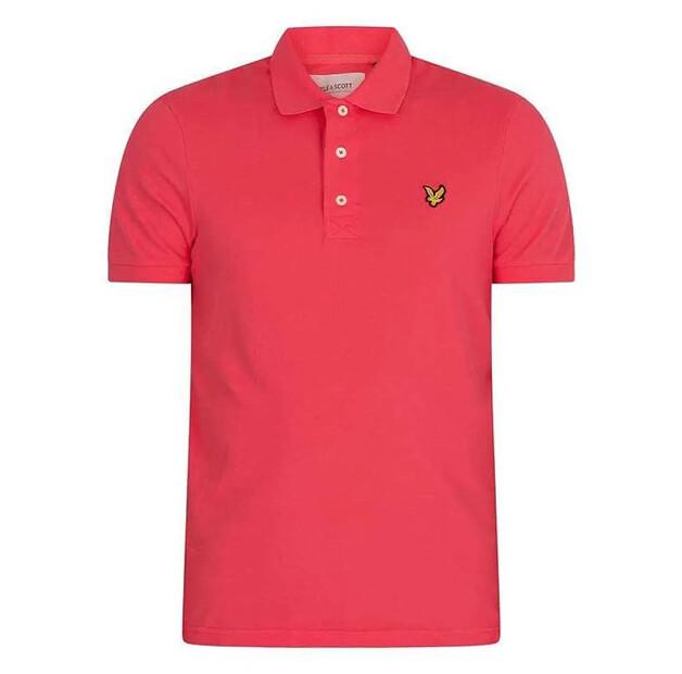 

Lyle & Scott Plain поло с короткими рукавами L