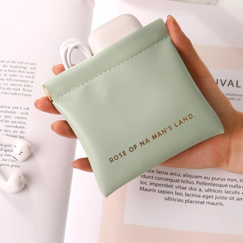 Mini Storage Bag Lipstick Bag Key Cosmetic Pouch Data Cable Storage Bag Carrying Bag Inside Portable Mini Women'S Bags