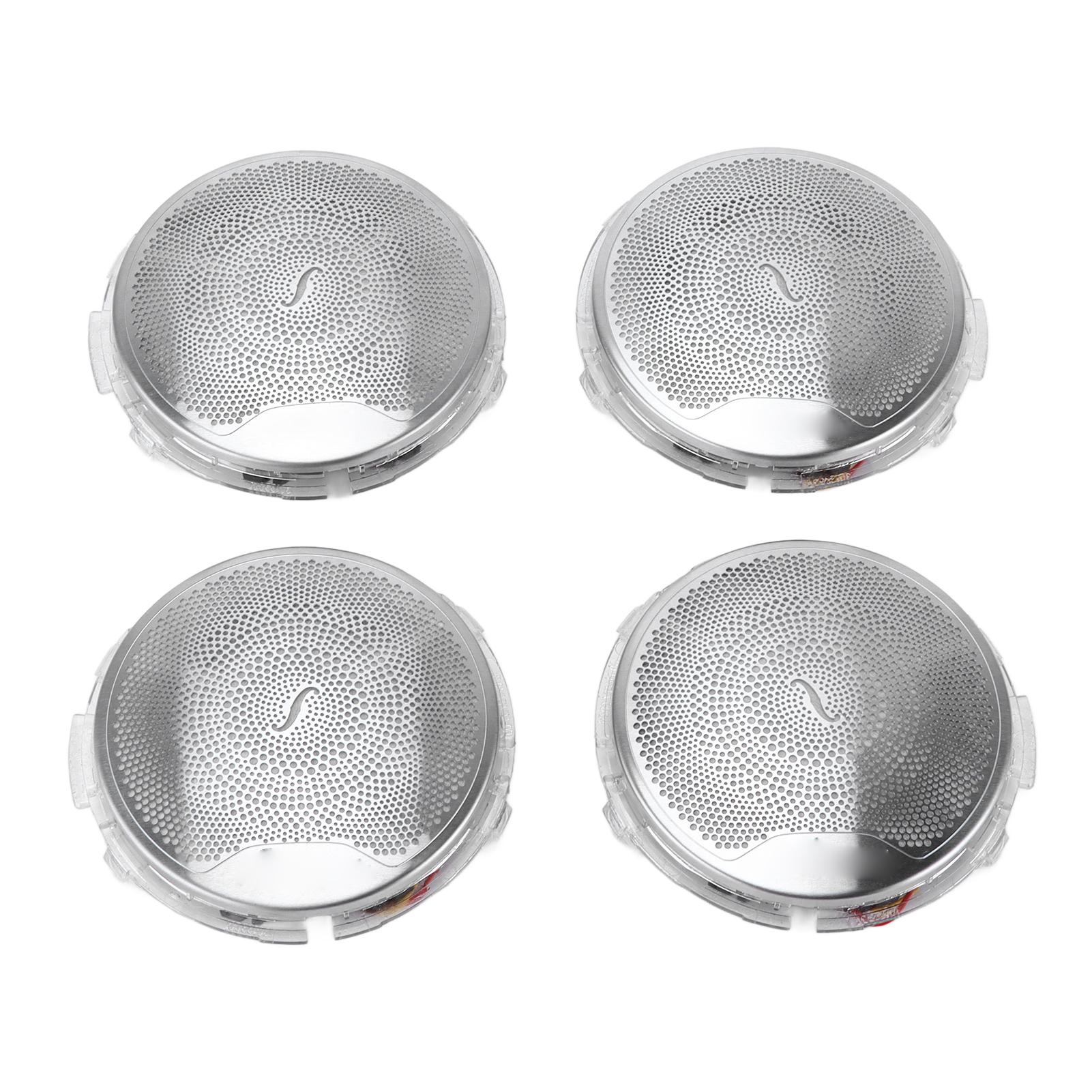 

3-цветные накладки на среднечастотные динамики дверей с подсветкой для Mercedes-Benz C GLC E-Class W205 X253 2015-2018