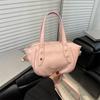 Textured Small Bag Women's Spring and Summer 2025 New Fashion Niche Design Messenger Bag Women's Hand-held Wings Bucket Bag